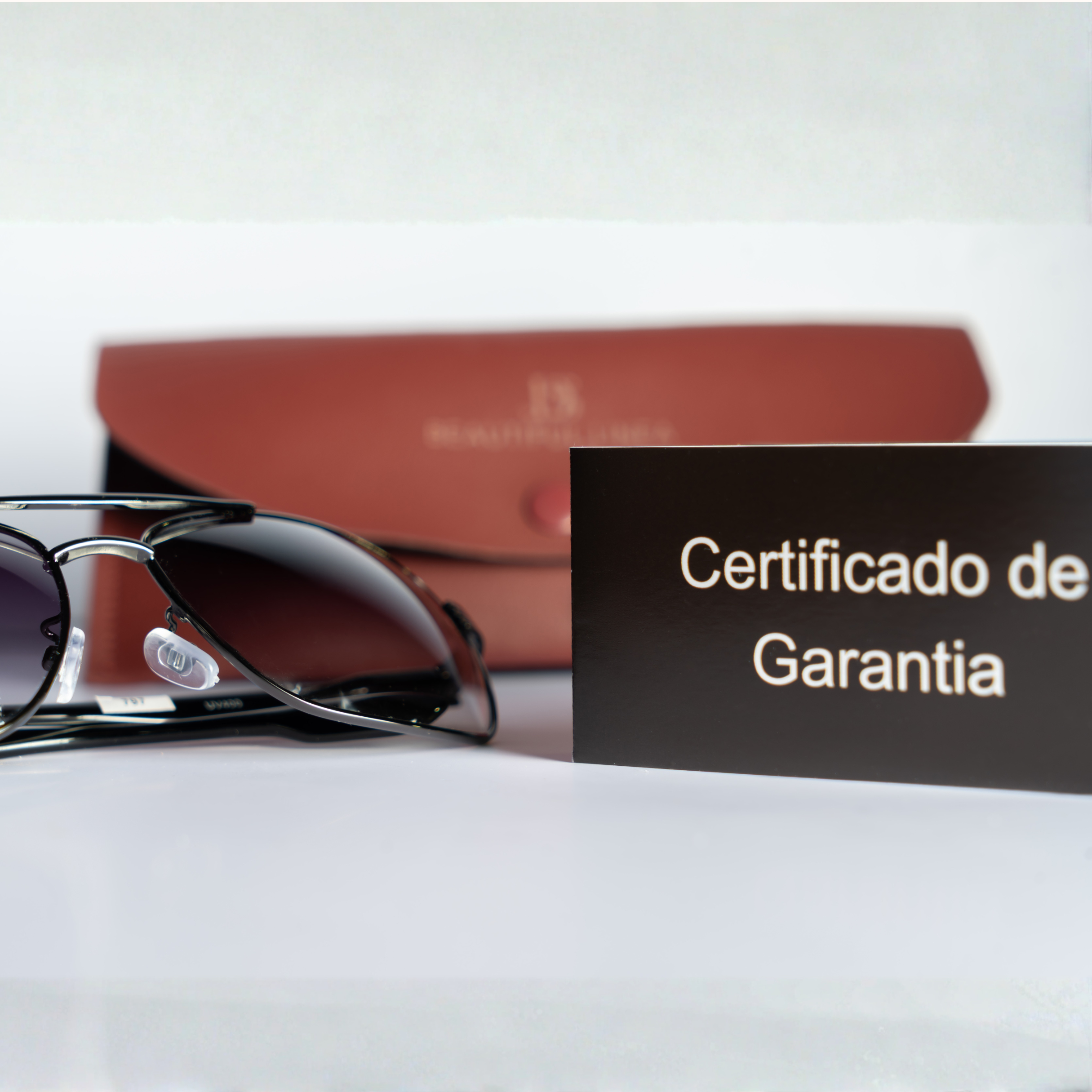 DS Black Classic Aviator Square Sunglasses